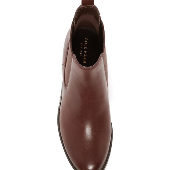 Cole Haan Brown fall Leather Chelsea Boots - Picture 5 of 6
